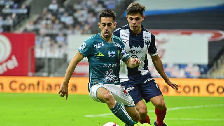 León y Monterrey empatan a un tanto.