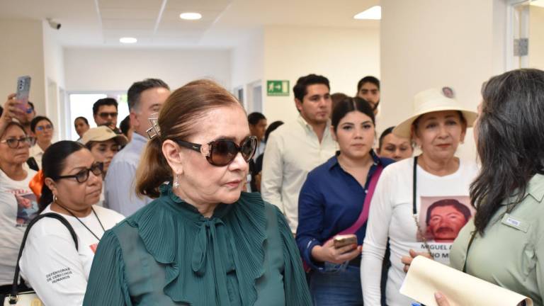 La Fiscal General del Estado de Sinaloa, Sara Bruna Quiñónez Estrada