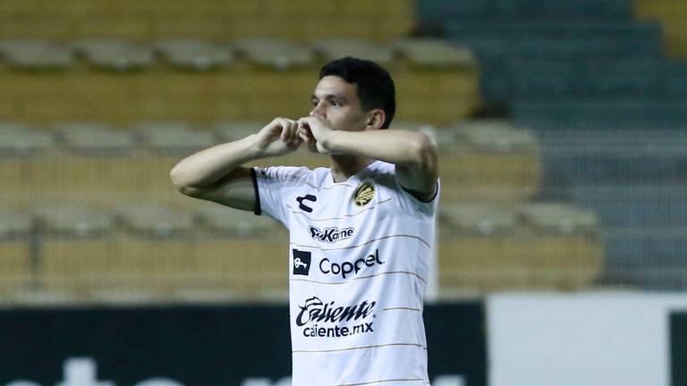 Diego Uriarte es uno de los goleadores de Dorados en la Tercera División.