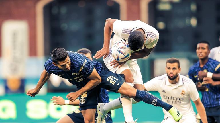 América logró arebatarle un empate al Real Madrid, en duelo amistoso celebrado en San Francisco.