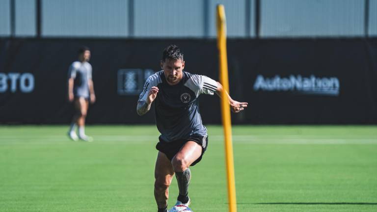 Lionel Messi sí tendría acción este viernes en la Leagues Cup.