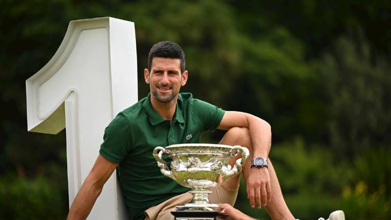 Novak Djokovic sigue en lo más alto del ranking de la ATP.