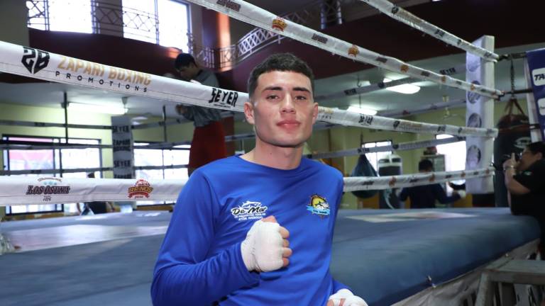 Ángel ‘Cachora’ Aguilar dice que es un boxeador con estilo basado en el movimiento.