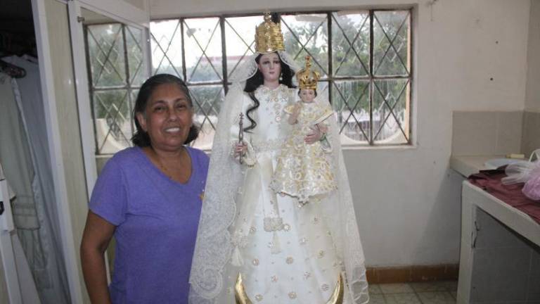 Conmemoración en Cacalotán de la Virgen de Loreto.