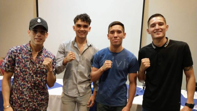 Los jóvenes de Los Mochis se encuentran con los puños listos para pelear este sábado.