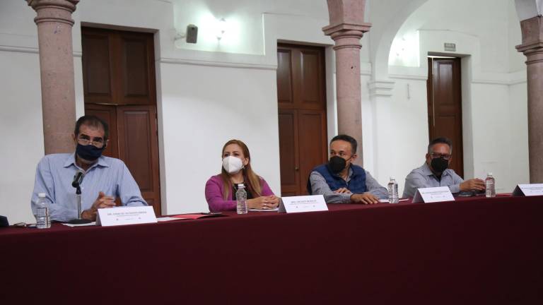 Autoridades de la UAS y el Isic dan detalles del Diplomado Arte y Patrimonio Cultural en Sinaloa.