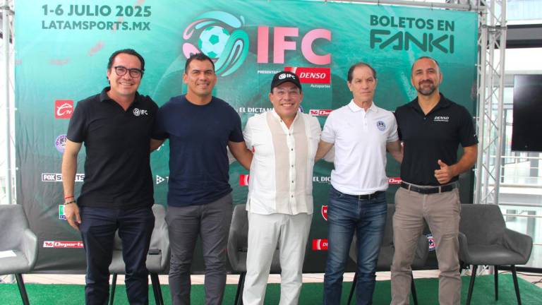 La presentación del cuadrangular a la que acudió Jaime Ordiales.