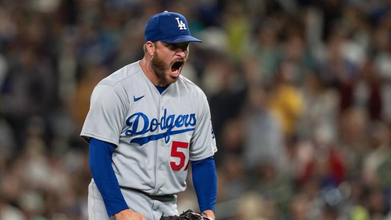 Ryan Brasier es el último pelotero en llegar a lops Dodgers, vía cambio en este receso de temporada.