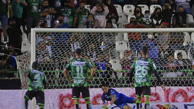 El mazatleco Rodolfo Cota fue pieza clave en el empate del León.