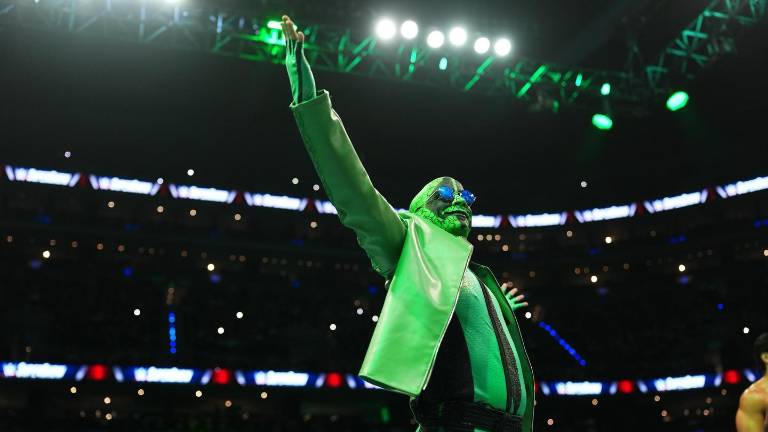 Mr. Iguana se ha ganado al público de la WWE.
