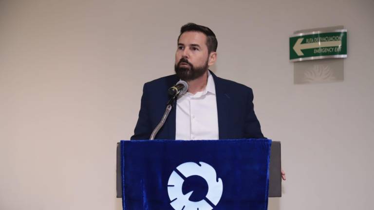 El presidente de Canacintra Sergio Rojas Velarde propone impulsar un clúster médico en Mazatlán.