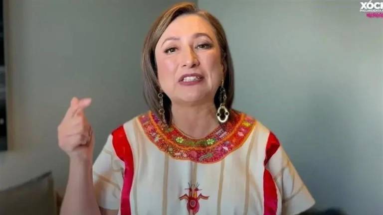 Xóchitl Gálvez reta a través de un video a debatir a Claudia Sheinbaum.