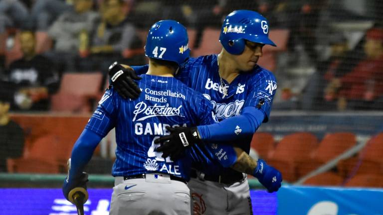 Víctor Mendoza pega jonrón solitario por Yaquis.