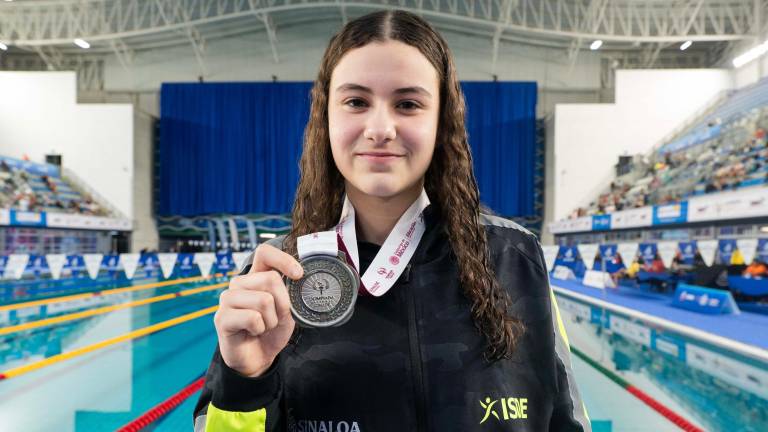 Sinaloa sigue brillando en la Olimpiada Nacional de natación.