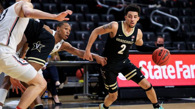 Scotty Pipen Jr. ha destacado en el equipo de Vanderbilt.