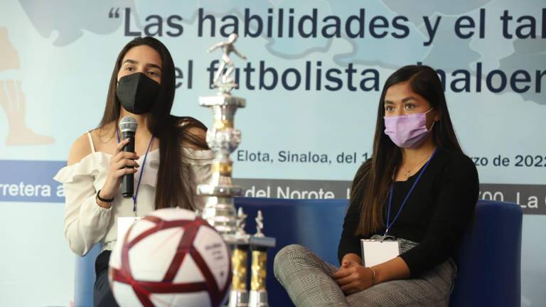 Panel “El futbol femenil en Sinaloa”.