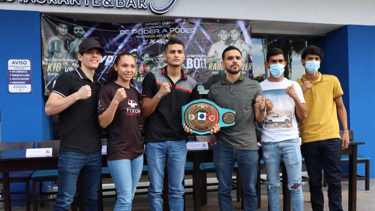 Los protagonistas de la velada de este viernes en el Parque Revolución.