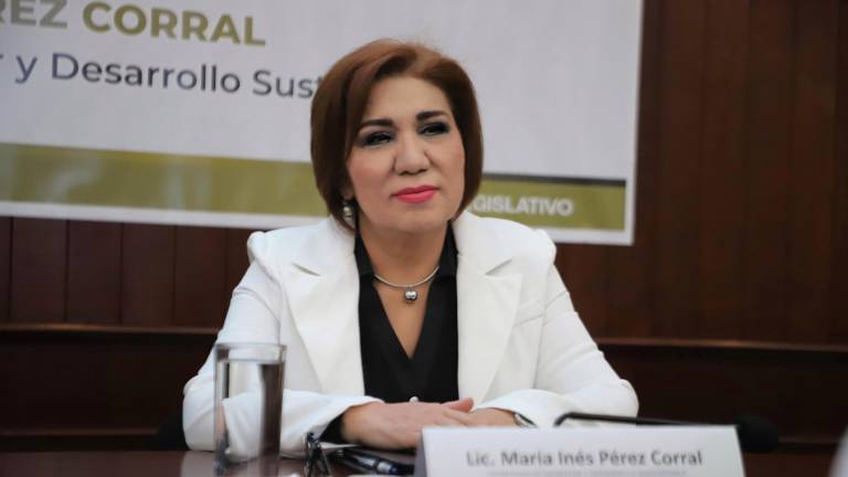 María Inés Pérez Corral, Secretaria de Bienestar y Desarrollo Sustentable del Gobierno de Sinaloa.