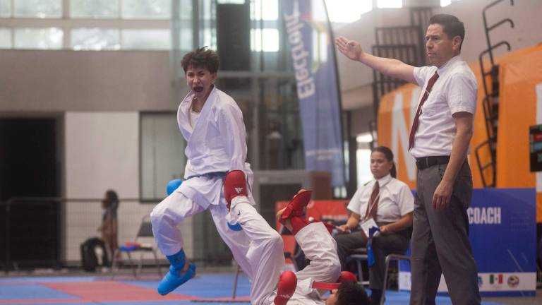 Sinaloa empieza con pie derecho en karate.