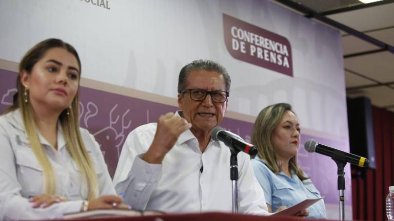 Feliciano Castro Meléndrez, Secretario General de Gobierno, informa sobre la sesión del Gabinete de Seguridad federal en Sinaloa.