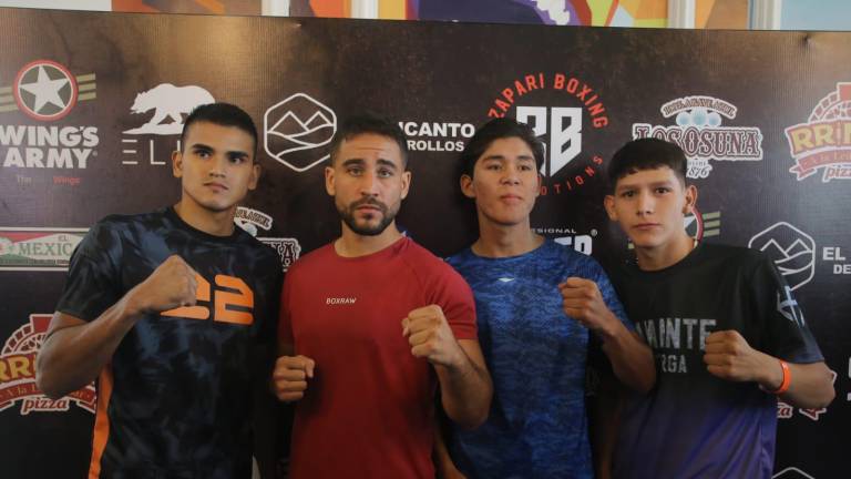 Los pugilistas están listos para la función de este viernes.