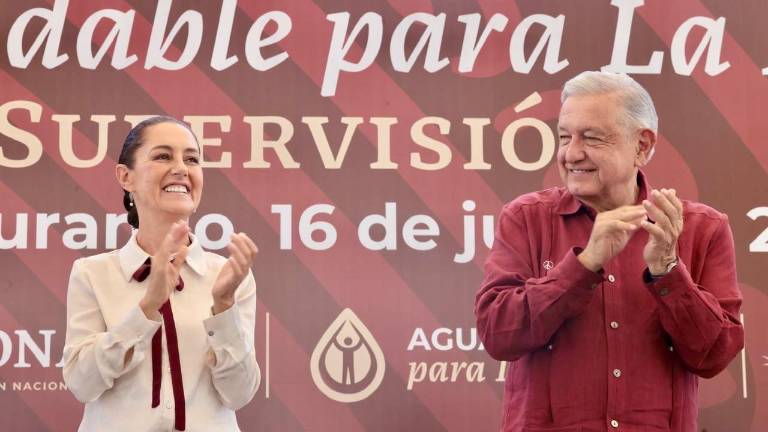 Claudia Sheinbaum Pardo acompañó al Presidente Andrés Manuel López Obrador a una gira de trabajo el fin de semana.