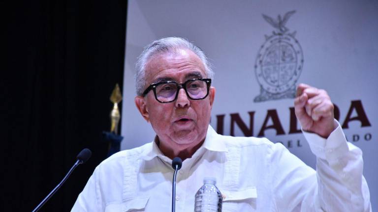 El Gobernador de Sinaloa Rubén Rocha Moya habla sobre las condiciones jurídicas en Ahome.