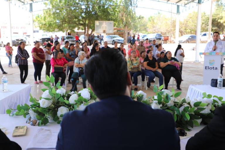 Llega el Cabildo Abierto a la comunidad de El Saladito, Elota