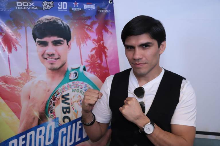 Oficializan función de boxeo que encabezará Pedro Guevara en Mazatlán