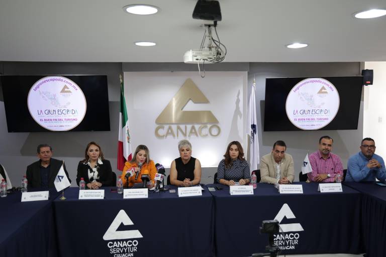Se suma Canaco Culiacán a iniciativa ‘La Gran Escapada, El Buen Fin del Turismo’
