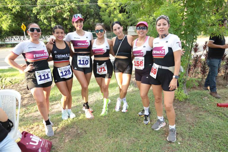 Vicky Granados, Iris Leal, Linda Ávila, Alejandra Sarabia, Antonella Guzmán, Gladis Sevilla y Georgina Rosas.