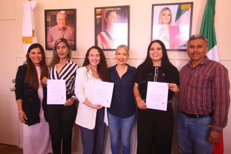 Presenta Estrella Palacios a nuevos titulares de Obras Públicas, Enlace Rural y Atención Ciudadana