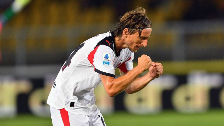 Luka Modric tuvo destellos de genialidad.