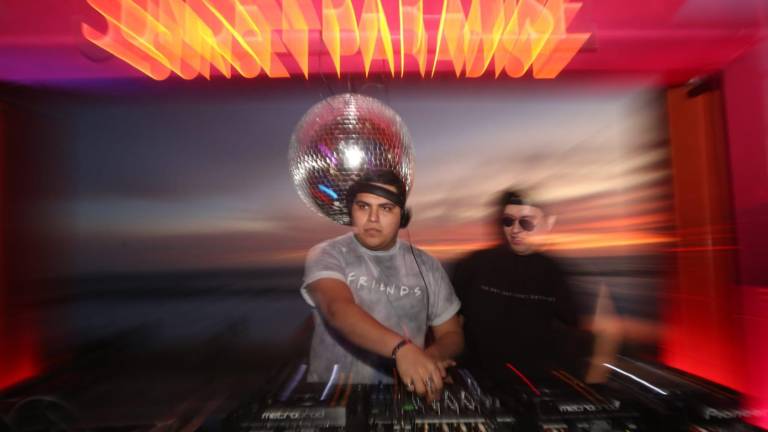 La música de los Dj’s invitados puso el ambiente en el Sunset Paradise 2022.