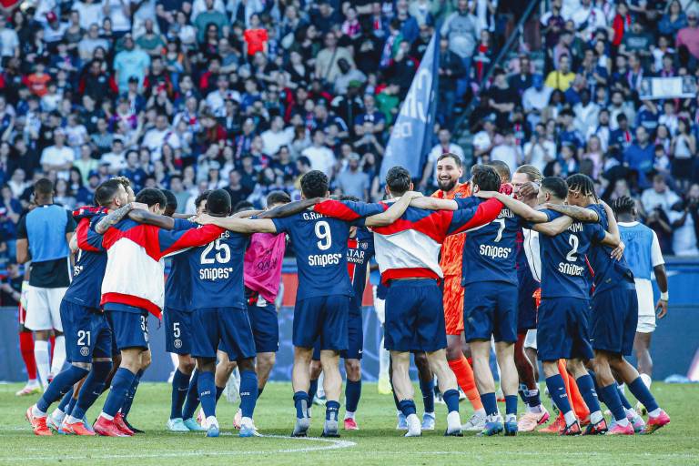 El París Saint-Germain retiene su título de campeón de Francia