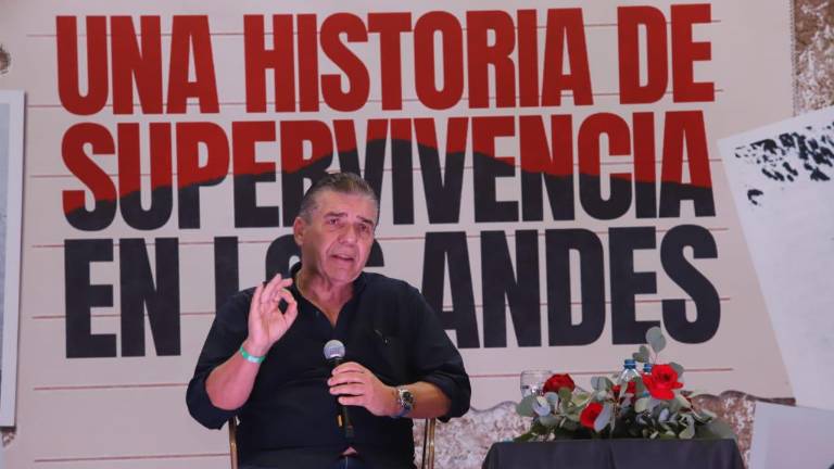 Carlos Páez narra emotiva charla sobre el suceso de los Andes denominada “Una historia de supervivencia en Los Andes”, que tuvo lugar en el Centro de Convenciones y que fue organizada por Grupo Alerta.