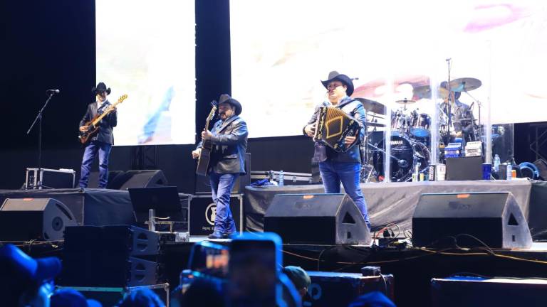 Grupo Pesado, durante su presentación.