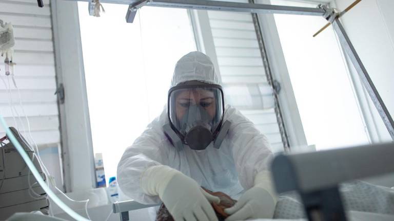 Atención médica otorgada en un hospital de Morelos durante la pandemia del Covid-19.