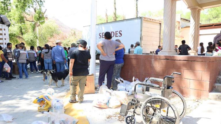 La Secretaría de Bienestar y Desarrollo Sustentable visitó comunidades de Choix donde se habían reportado afectaciones por un enfrentamiento armado.