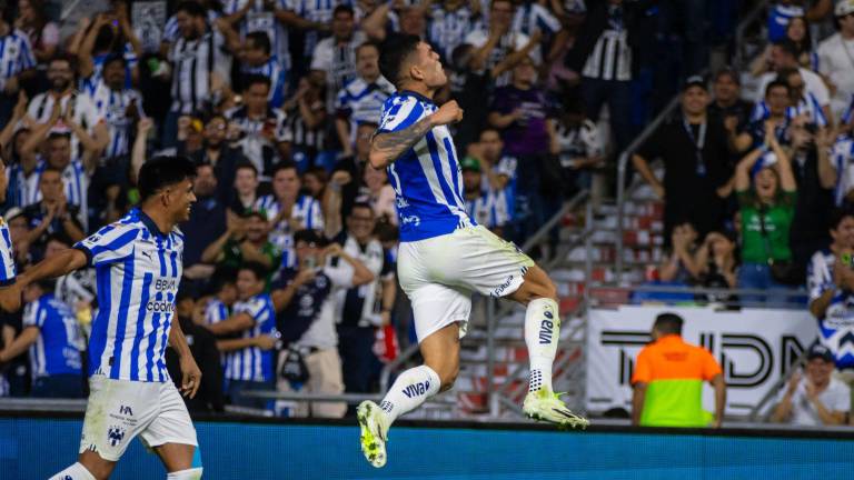 Brandon Vázquez abrió el marcador por Rayados.