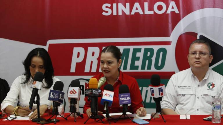 Liliana Cárdenas destacó que se sumaron a esta manifestación sin portar los logos del partido político.