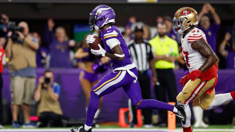 Los Vikings dieron la sorpresa al vencer a los favoritos 49ers.