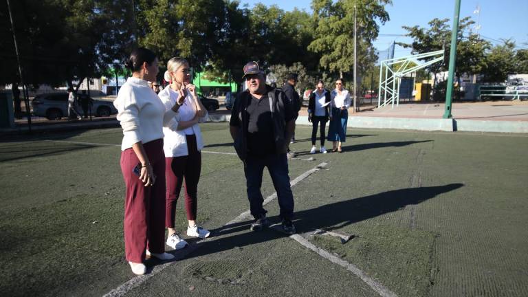 La Alcaldesa Estrella Palacios estuvo acompañada de Fabiola Verde, directora del Imdem, y del Regidor y Coordinador de la Comisión de Deporte del Cabildo, Heriberto Reséndiz.