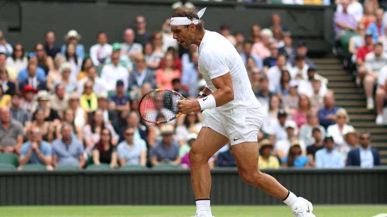 Rafael Nadal se impone en cinco parciales.