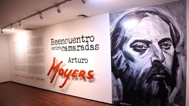 La muestra se exhibe en el Museo de Arte de Sinaloa.