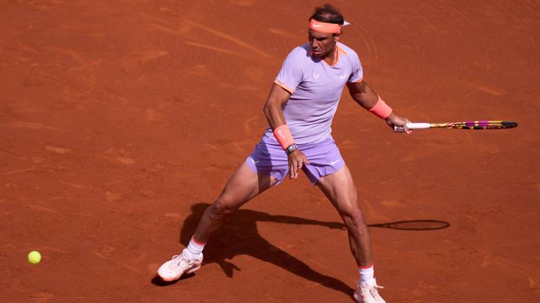 Rafael Nadal no pudo seguir en el Barcelona Open Banc Sabadell-Trofeo Conde de Godó, al ser eliminado