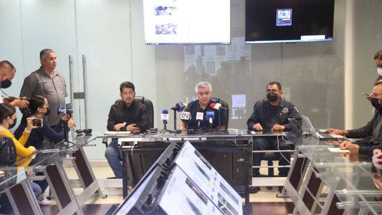 El Secretario de Seguridad Pública estatal Cristóbal Castañeda Camarillo