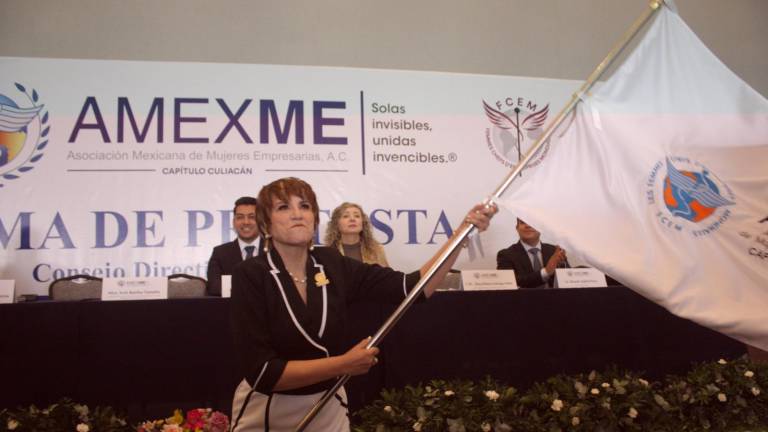 Alma Rebeca Astorga Yáñez es la nueva presidenta en Culiacán de la Asociación Mexicana de Mujeres Emprendedoras.