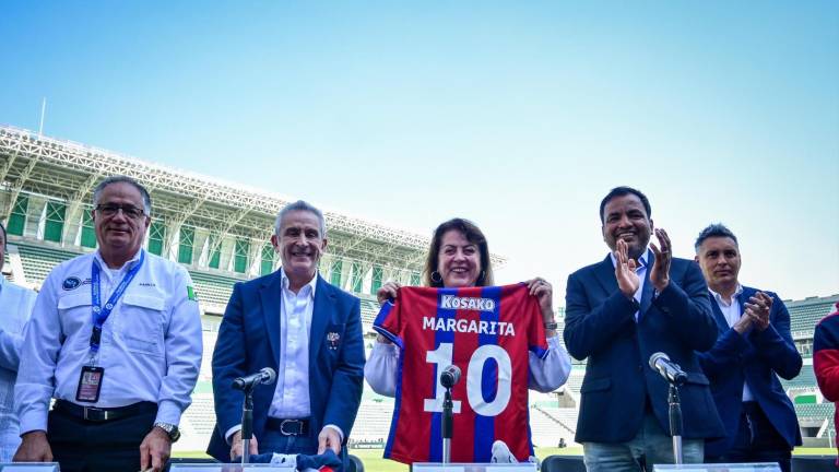 Este viernes se hizo la presentación oficial de la nueva sede del Atlante.