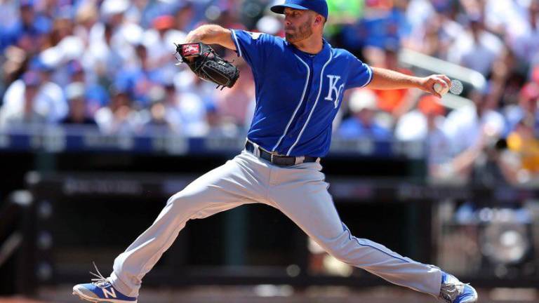 Danny Duffy estuvo dominante ante los Tigres de Detroit.